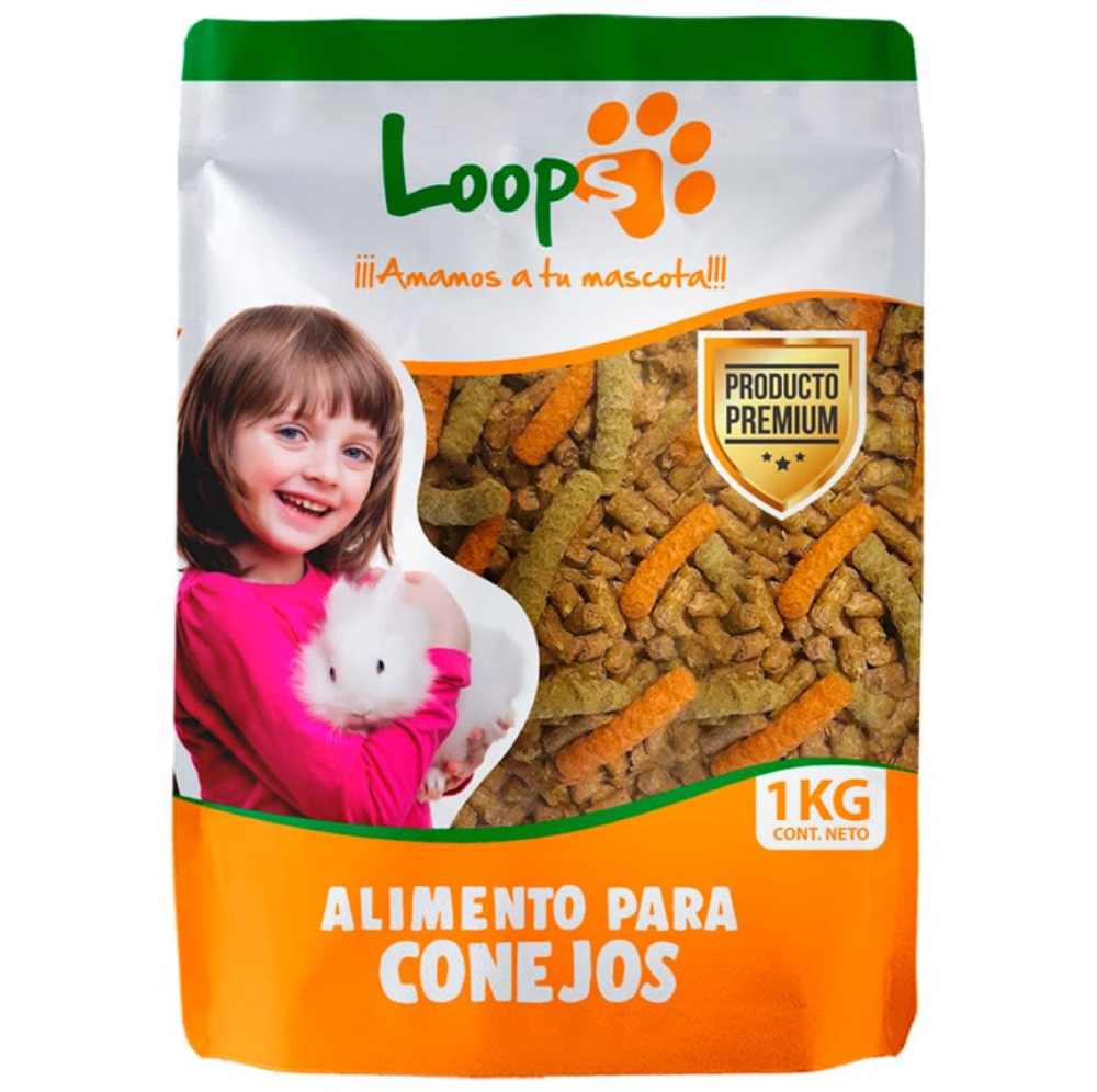 Alimento de conejo Loops premium