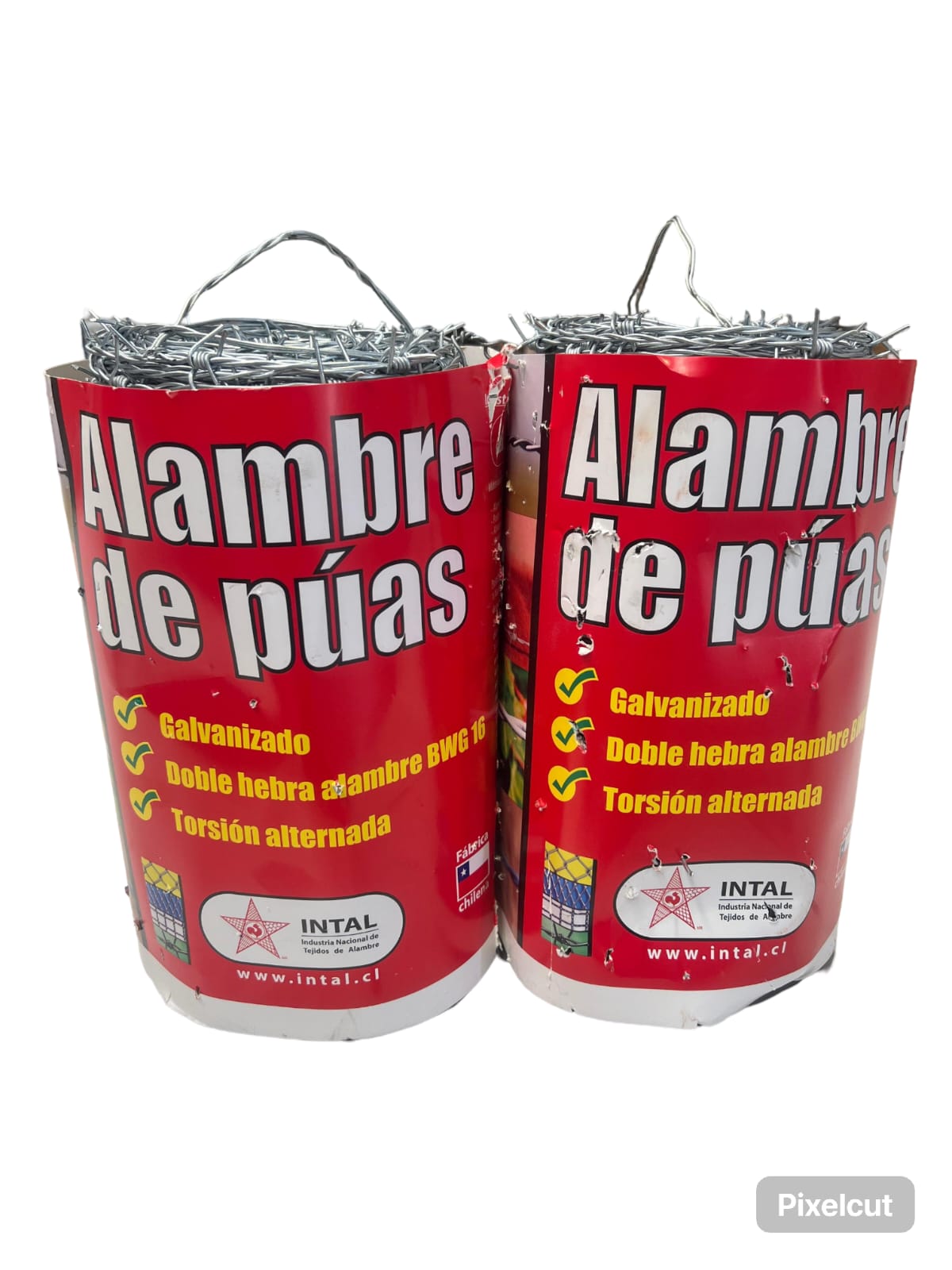Pack Alambre Púas 2 Rollos 16x100m