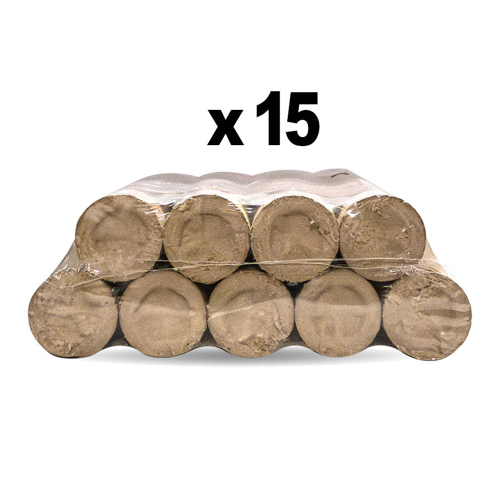 Briquetas de Madera 15 Paquetes x 10kg
