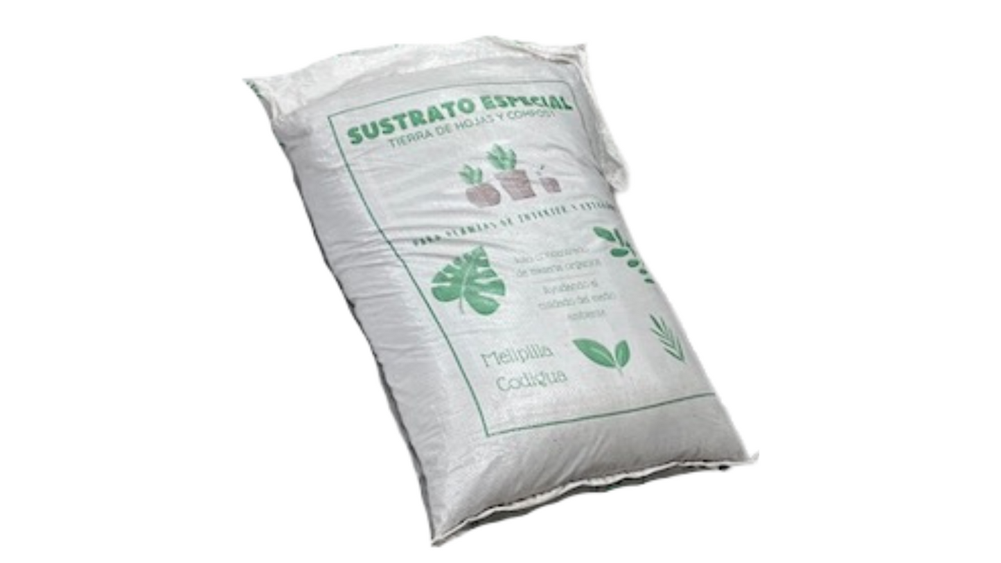 Tierra De Hoja Premium Compost Sustrato Saco De 40 Litros