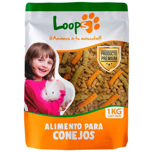 Alimento de conejo Loops premium