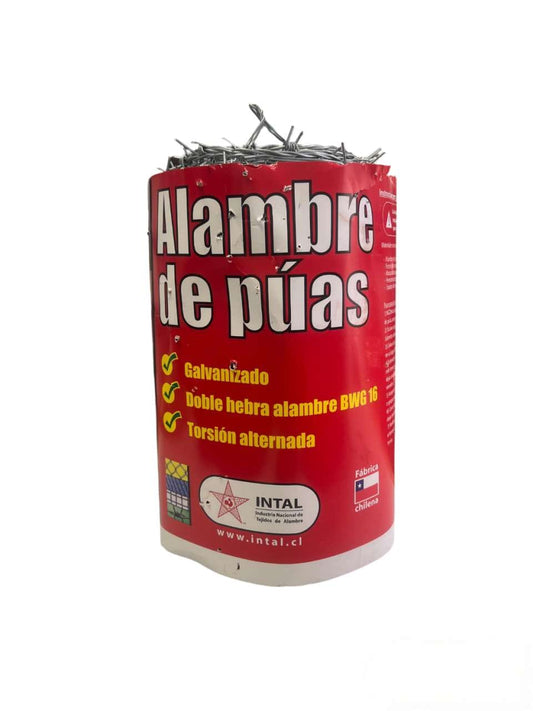 Alambre Púas Rollo 16x100m