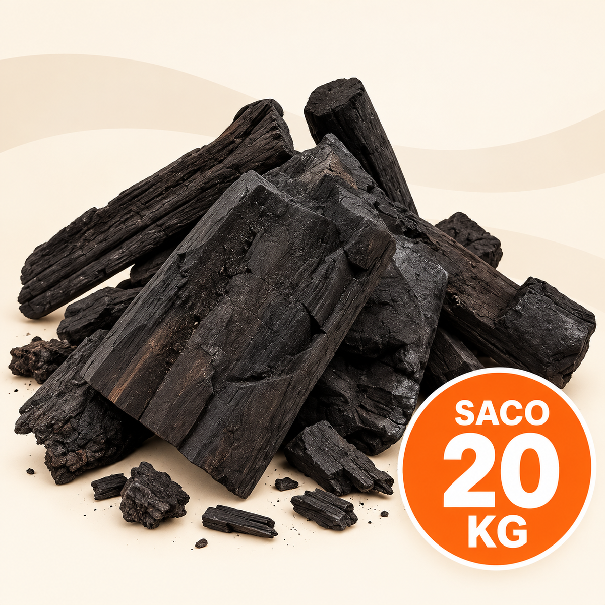 Carbón Tizon Quebracho Saco 20kg