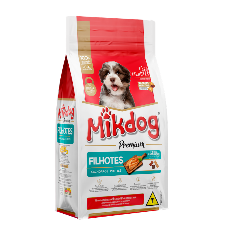 Alimento seco Mikdog Cachorro con pollo