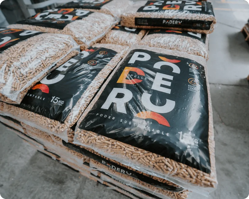 Pellet de Madera 30 Sacos x 15kg
