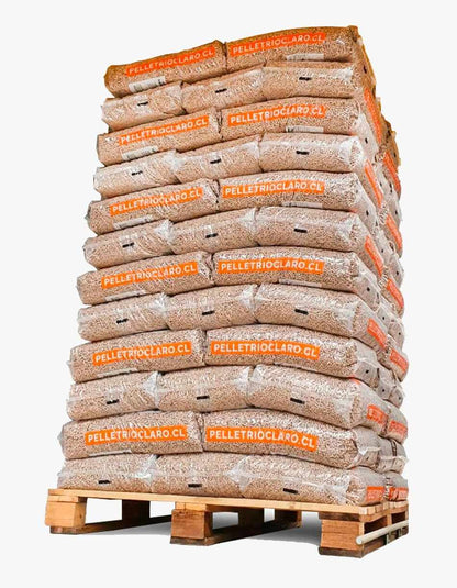 Pellet de Madera 30 Sacos x 15kg