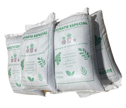 Tierra De Hoja Premium Sustrato 4 Sacos X 40 Litros