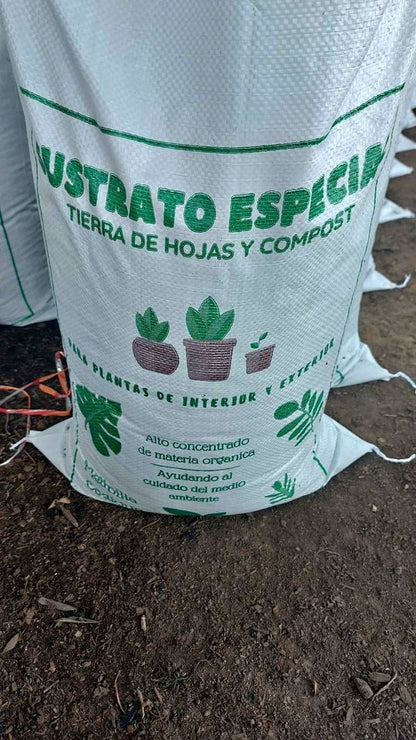 Tierra De Hoja 3 Sacos 40 Litros + 3 Litros Perlita