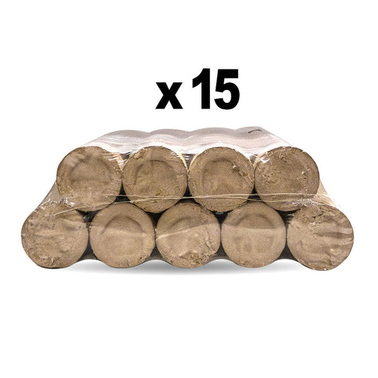 Briquetas de Madera 15 Paquetes x 10kg