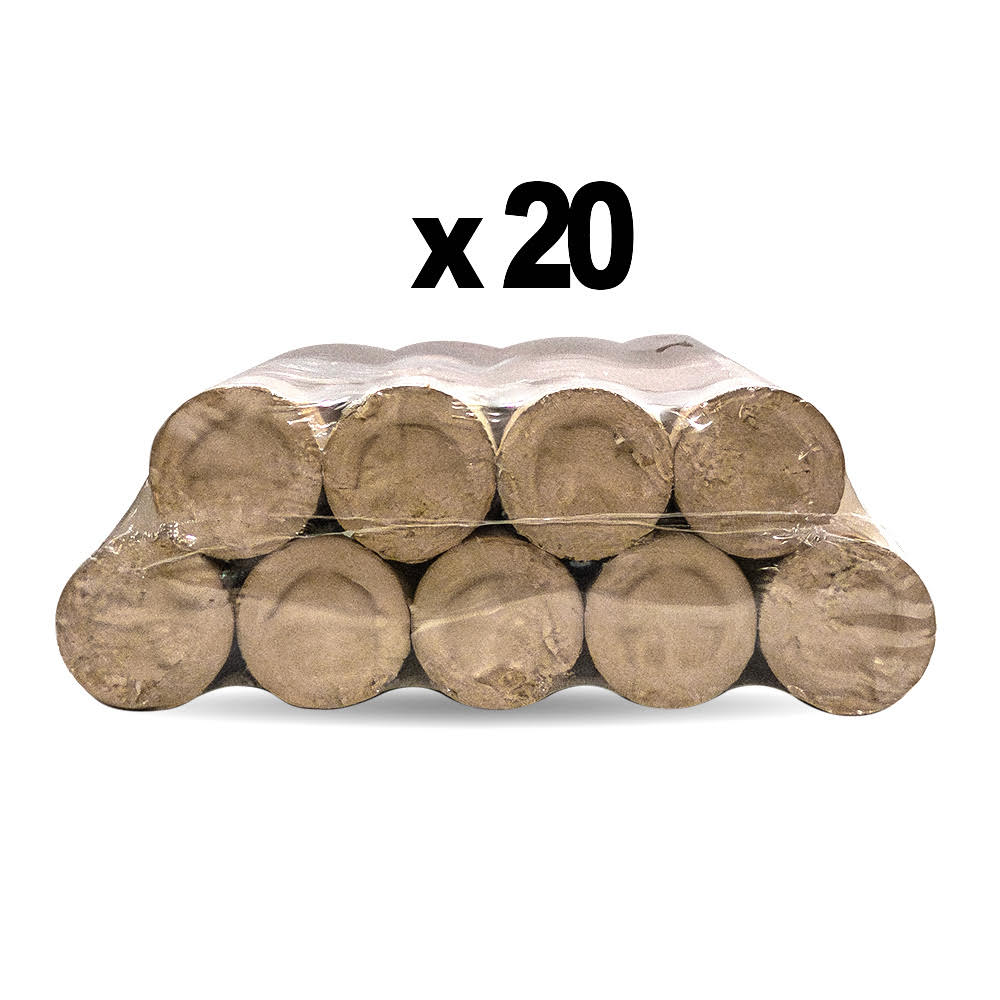Briquetas de Madera 20 Paquetes x 10kg