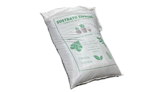 Tierra De Hoja Premium Compost Sustrato Saco De 40 Litros